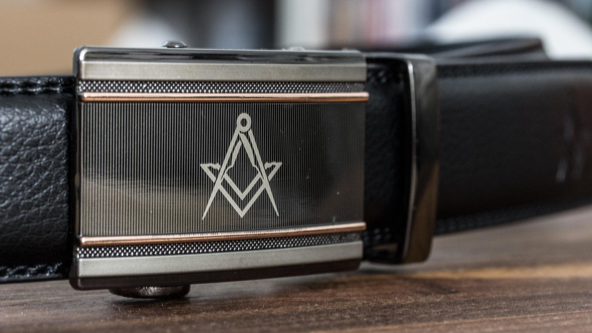 Masonic Reversible Men's Belt