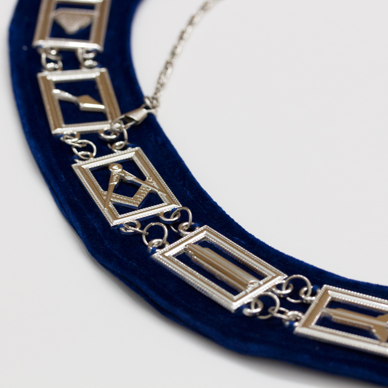 Masonic Chain Collar Detail